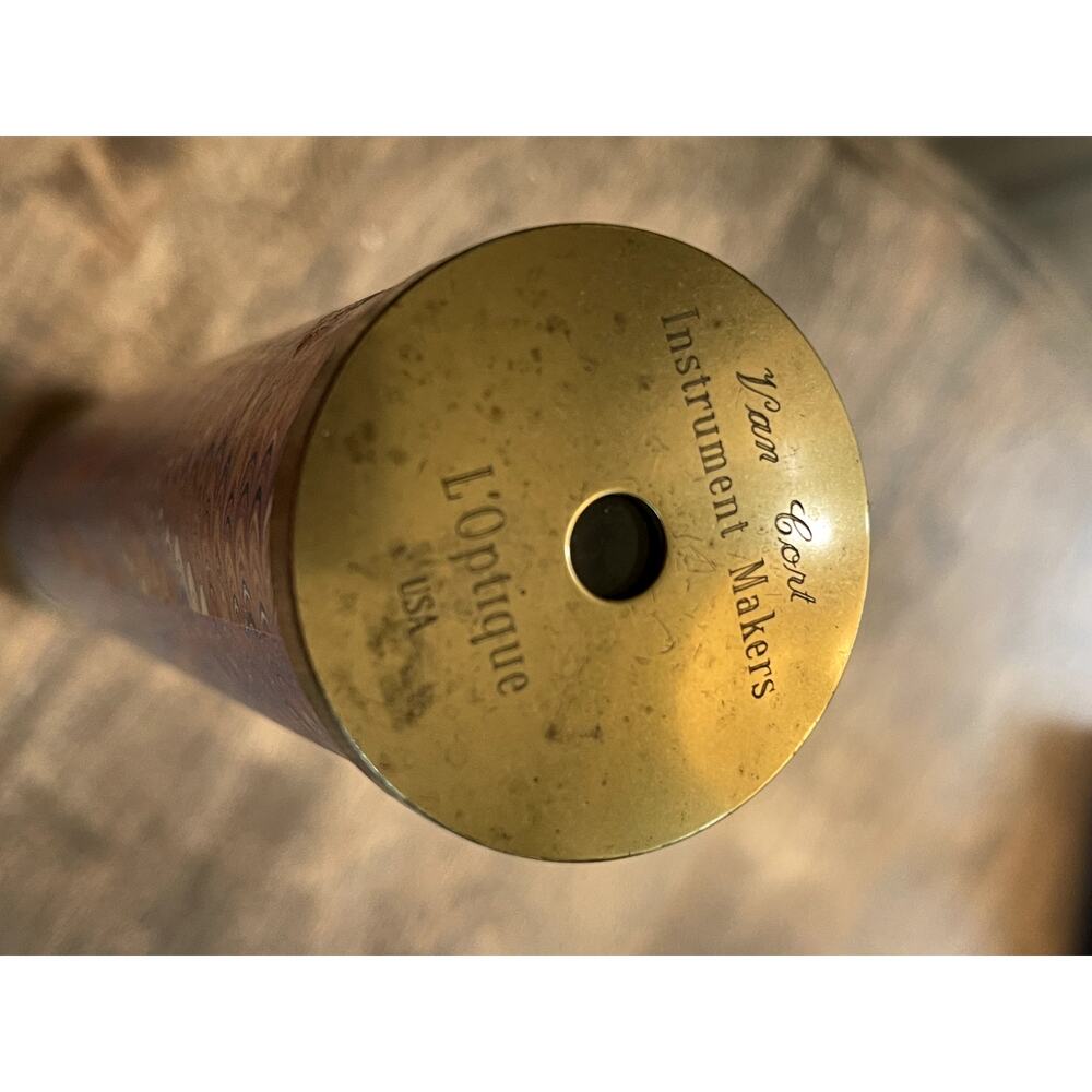 Vintage‎ Van Cort Instrument Makers Kaleidascope